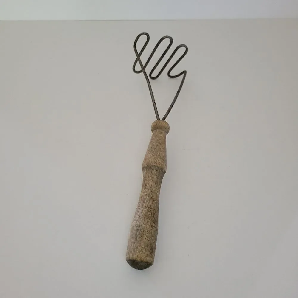 Vintage Chicken Foot Potato Masher